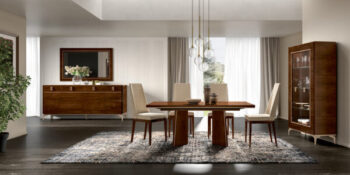 Tobacco Walnut Eva Dining Room Set p13572 By ESF Furniture