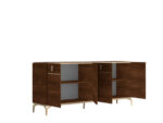 Tobacco Walnut Eva 4 Door Buffet p13585 By ESF Furniture 13