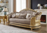 Brown Sofa Living Room HD-9021 By Homey Design 7