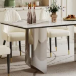 DT513 Black Tempered Glass Dining Table by Artisan Furniture Luxury Dining Tables Mobilia Cleopatra 24 DT513 Black Tempered Glass Dining Table by Artisan Furniture 24