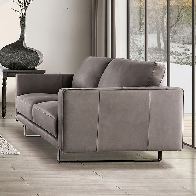 Mezzanotte Loveseat FM90000GY-LV By Furniture Of America