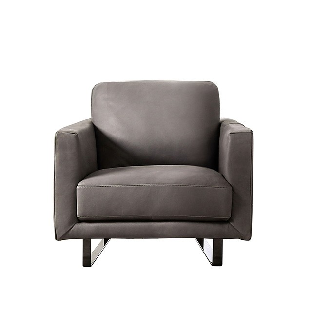 Mezzanotte Chair FM90000GY-CH By Furniture Of America