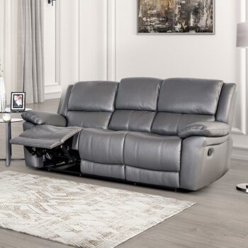Glarus Sofa Manual Recliner FM69003DG-SF-M By Furniture Of America