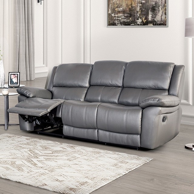 Glarus Sofa Manual Recliner FM69003DG-SF-M By Furniture Of America