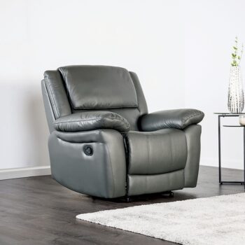 Glarus Recliner Chair FM69003DG-CH-M By Furniture Of America