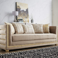 Victorian 3Pc Sofa Set HD-9040 By Homey Design - Image 2