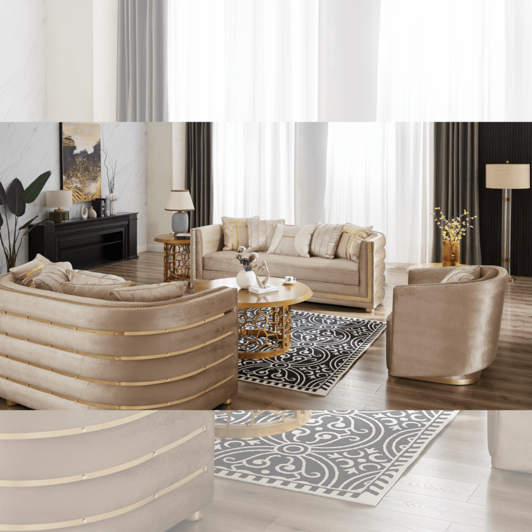 3Pc Sofa Set HD-9040 By Homey Design 6