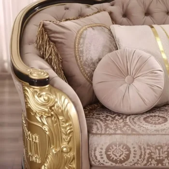 Button Tufted Loveseat HD-9021 By Homey Design