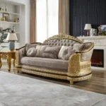 Victorian Sofa Set Living Room HD-9021 By Homey Design - Image 3