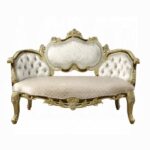 Beige Fabric Desiderius Bench BD20007 By ACME Bedroom Benches Mobilia Cleopatra 16 Beige Fabric Desiderius Bench BD20007 By ACME 16