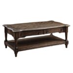 Heath Court Collection Cocktail Table w/Drawers By Homelegance 14