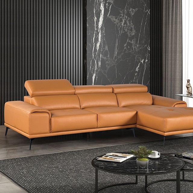 Vadso Sectional, Right Chaise FM69005LB By Furniture Of America
