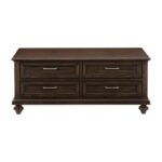 Cardano Collection Cocktail Table w/Drawers By Homelegance Sofa Tables Mobilia Cleopatra 15 Cardano Collection Cocktail Table w/Drawers By Homelegance 15