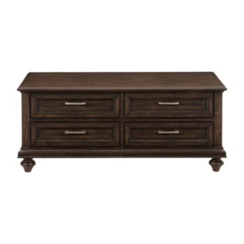 Cardano Collection Cocktail Table w/Drawers By Homelegance