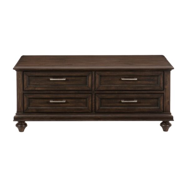 Cardano Collection Cocktail Table w/Drawers By Homelegance 9