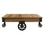 Rustic poplar finish and rustic black metal Factory Collection By Homelegance Sofa Tables Mobilia Cleopatra 17 Rustic poplar finish and rustic black metal Factory Collection By Homelegance 17