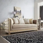 Victorian 3Pc Sofa Set HD-9040 By Homey Design - Image 2