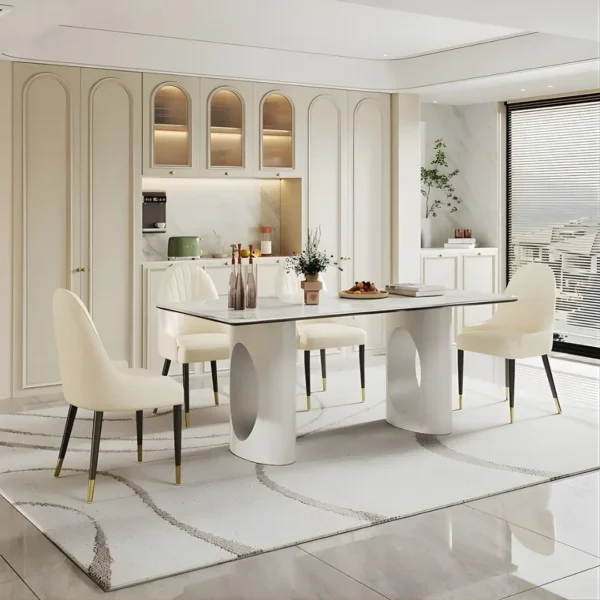 DT512 Metal Leg Dining Table by Artisan Furniture - Image 3