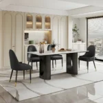 DT512 Metal Leg Dining Table by Artisan Furniture - Image 6