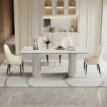 DT512 Metal Leg Dining Table by Artisan Furniture - Image 5