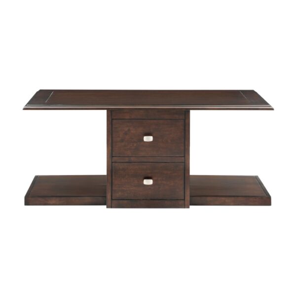 Claremore Collection Cocktail Table with two Ottoman Table By Homelegance 16