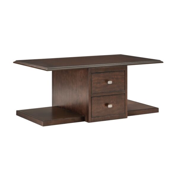 Claremore Collection Cocktail Table with two Ottoman Table By Homelegance 17