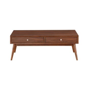 Brown Frolic Collection coffee table  By Homelegance