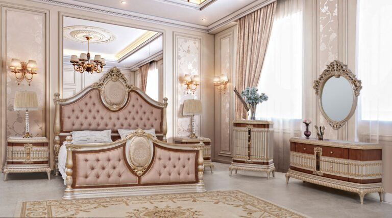 Tufted Bedroom Set HD-9021 By Homey Design