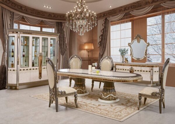7 piece Dining Room Set HD-9017 By Homey Design 6