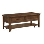 Walnut Whitley Collection Coffee table By Homelegance Luxury Coffee Tables Mobilia Cleopatra 14 Walnut Whitley Collection Coffee table By Homelegance 14