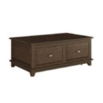 Brown Minot Collection Coffee table By Homelegance Luxury Coffee Tables Mobilia Cleopatra 16 Brown Minot Collection Coffee table By Homelegance 16