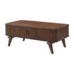 Cocktail table With Casters and 2 drawers By Homelegance 18