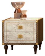 Romantica Nightstand i40337 by ESF Furniture ESF Furniture Mobilia Cleopatra 11 Romantica Nightstand i40337 by ESF Furniture 11