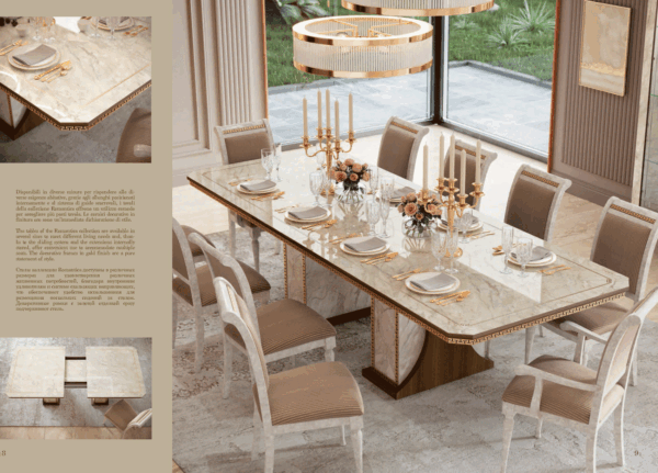 Romantica Dining Room Set p13653 by ESF Furniture 12