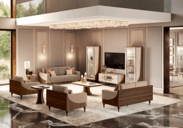 Romantica Living Room Set by Arredoclassic by ESF Furniture 8