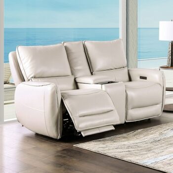 Phineas Power Loveseat CM9921ST-LV-PM By Furniture Of America