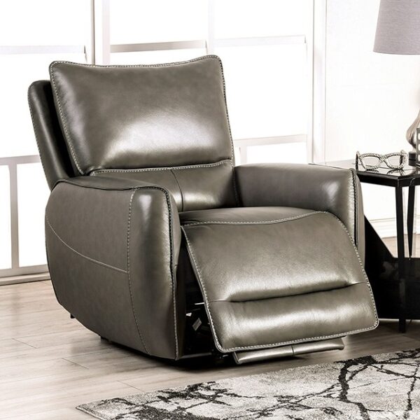 Gray Phineas Power Recliner CM9921GY-CH-PM By Furniture Of America 7