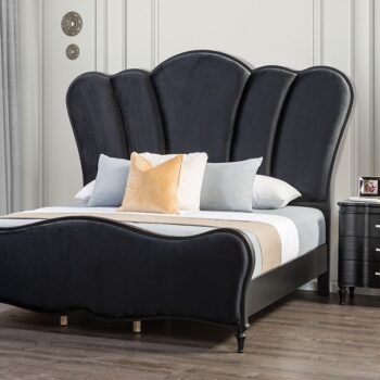 Black Melodi Park Bed FM7416BK By Furniture Of America