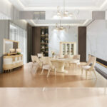 Dining Table HD-9003 By Homey Design Homey Design HD-9003 Collection Mobilia Cleopatra 8 Dining Table HD-9003 By Homey Design 8