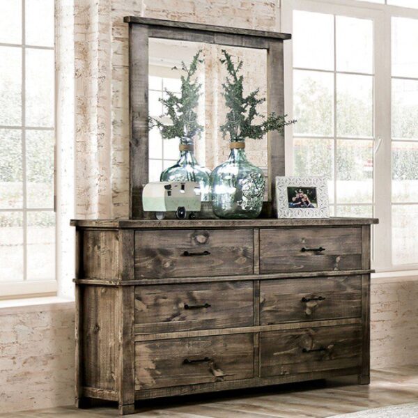 WOODBURN DRESSER EM7071BR-D By Furniture of America. 5