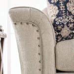 Belsize Beige Navy Sofa SM6438-SF By Furniture of America. 23