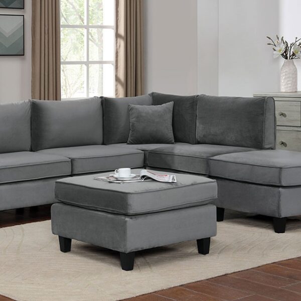 SANDRINE LARGE SECTIONAL CM6499-SECT-L By Furniture of America. 4