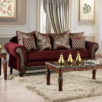 LETIZIA SOFA SM7757-SF by Furniture of America.
