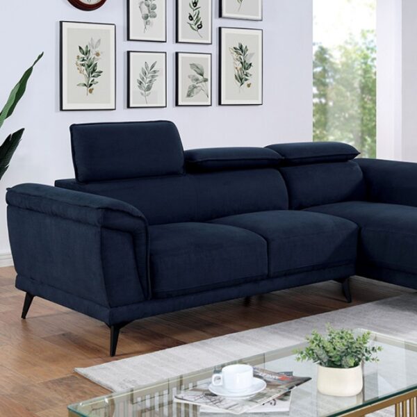 NAPANEE SECTIONAL CM6254BL By Furniture of America. 7