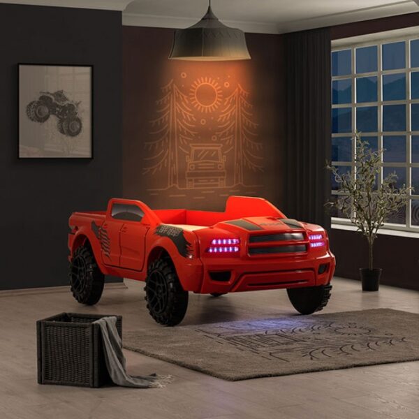 Roverton Red Bed FOA7725RD-BED By Furniture Of America 14
