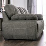 CANBY LOVESEAT EM6722DG-LV by Furniture of America. 20