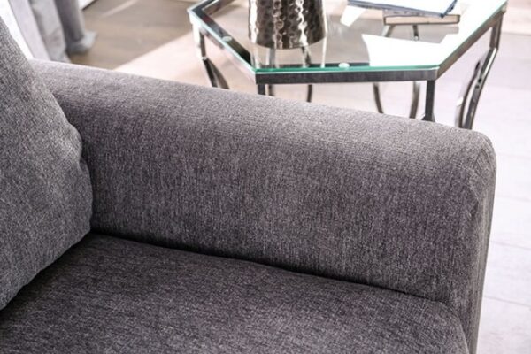 DAGMAR LOVESEAT EM6723GY-LV by Furniture of America. 13