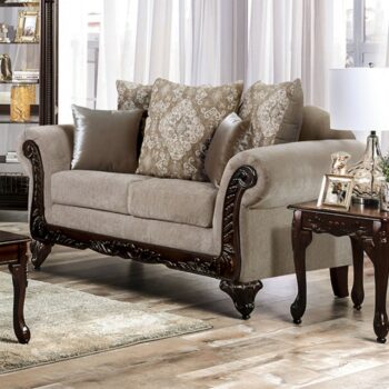 PANOZZO LOVESEAT SM7308-LV by Furniture of America.