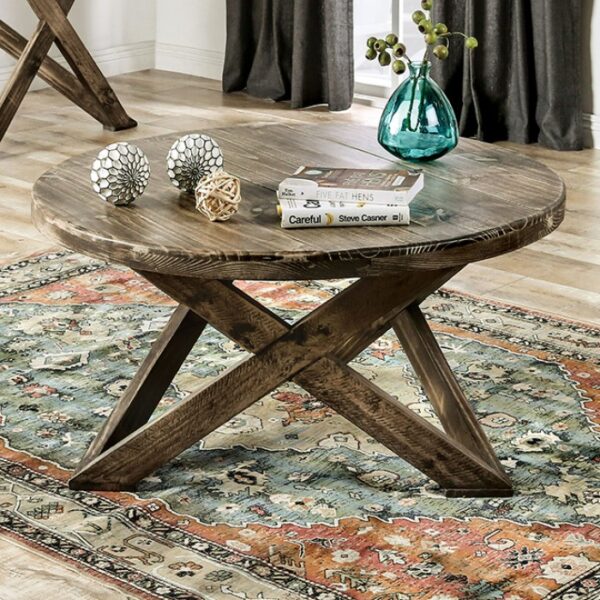 CULVER COFFEE TABLE EM4003BR-C by Furniture of America. 5
