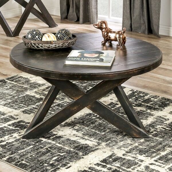 CULVER COFFEE TABLE EM4003BK-C by Furniture of America. 5